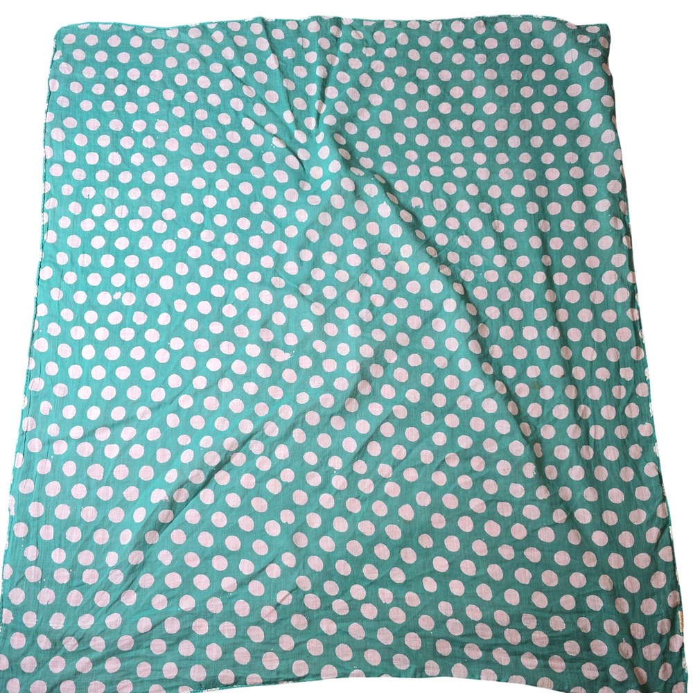 Scarf Belt Shawl Sash Table Runner Bandana Beach Cover Up Hankie Tie 33"x30" VTG